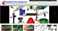 Desktop Screenshot of canadianfarmsupply.com